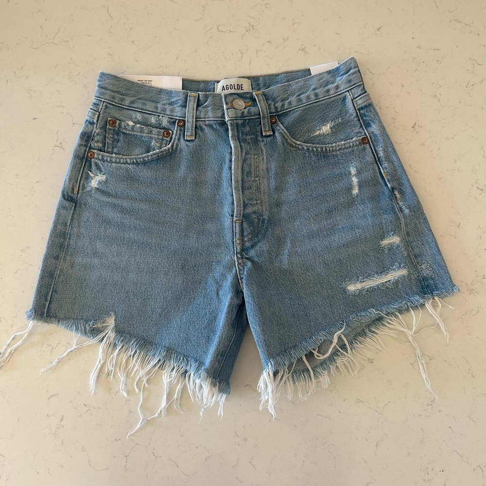 New Agolde Parker long shorts